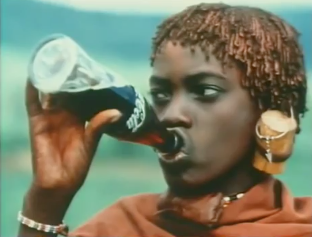 Still from John Pilger - Burp! Pepsi v Coke in the Ice Cold War [1984]